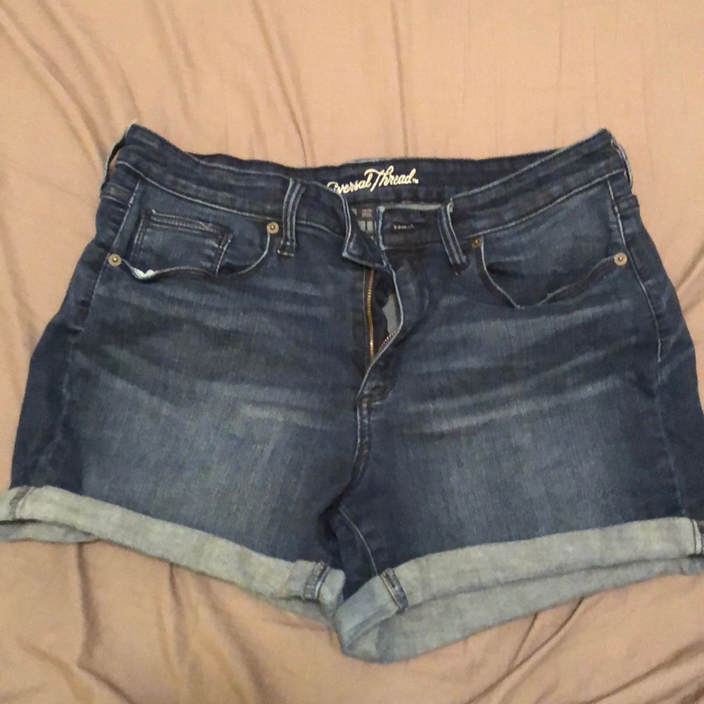 Universal Thread hi rise denim shorts